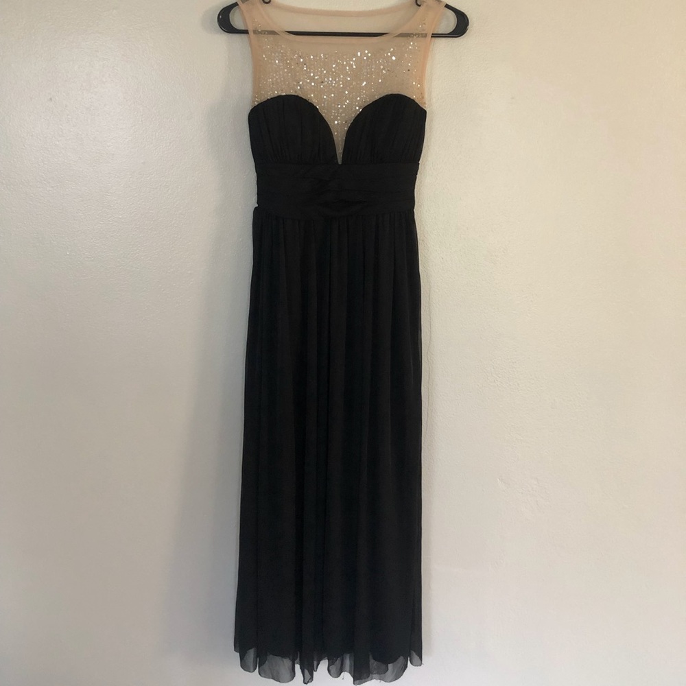 Black And Sequin Dress